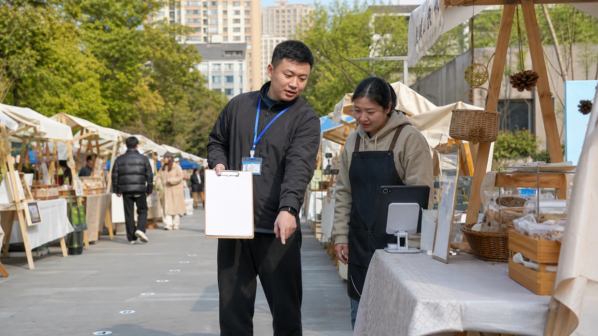 武汉市集多摊位怎么收款？先分清商户、设备和对账这4件事